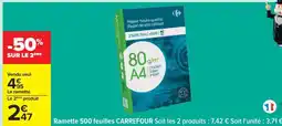 Carrefour Papier haute qualité offre