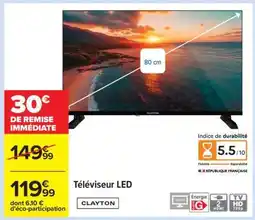 Carrefour Téléviseur LED offre