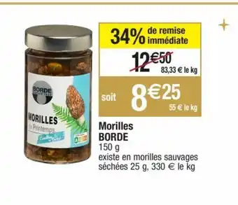 Migros Morilles Borde offre