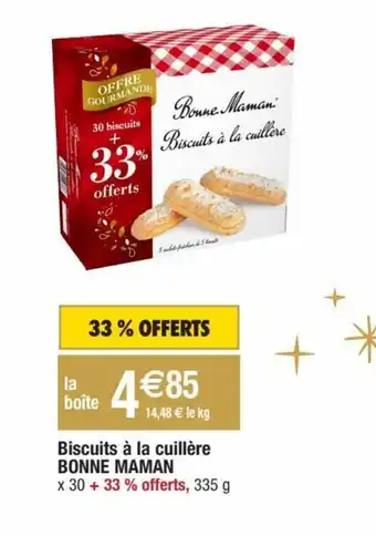 Migros Biscuits A la Cuillère Bonne Maman offre