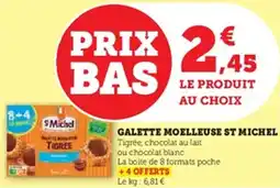 U Express Galette moelleuse st michel offre