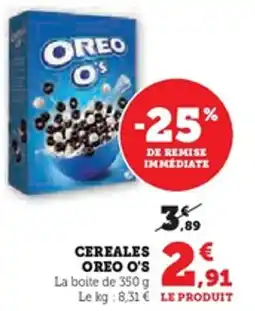 U Express Cereales oreo o's offre