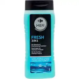 Carrefour Market CARREFOUR MEN Gel douche homme 3 en 1 Tonic offre