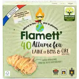 Carrefour FLAMETT Allume feu offre