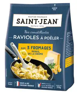 Carrefour SAINT JEAN SUR TOUTES LES PÂTES FARCIES ET RAVIOLES À POÊLER offre