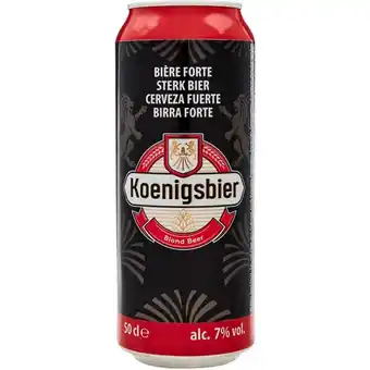 Carrefour KOENIGSBIER Bière offre