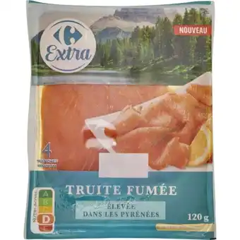 Carrefour CARREFOUR EXTRA Truite fumée offre
