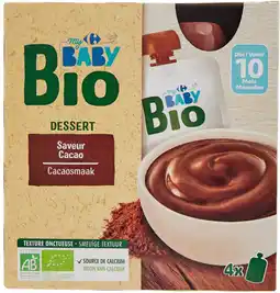 Carrefour CARREFOUR BABY BIO Brassé végétal Bio offre