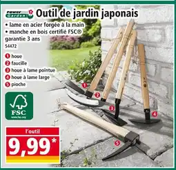 Norma Powertec Garden Outil de jardin japonais offre