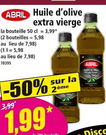 Norma Abril Huile d'olive extra vierge offre