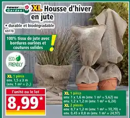 Norma POWERTEC GARDEN XL Housse d'hiver en jute offre