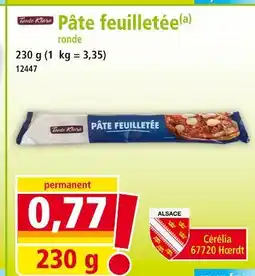 Norma TANTE KLARA Pâte feuilletée offre