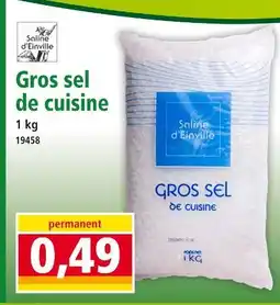 Norma Saline d'Einville Gros sel de cuisine offre