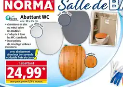 Norma Abattant WC offre