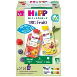 Carrefour HIPP BIOLOGIQUE Compote pour bébé Bio offre