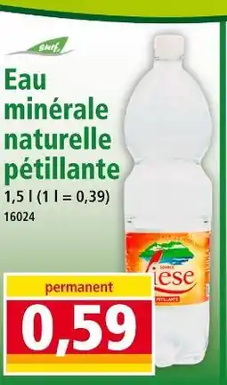 Norma LIESE Eau minérale naturelle pétillante offre