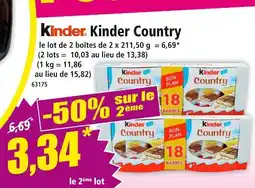 Norma Kinder Kinder Country offre