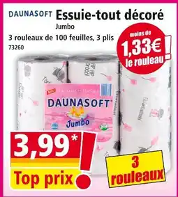 Norma DAUNASOFT Essuie-tout décoré offre