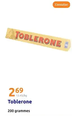 Action Toblerone - 200 grammes offre
