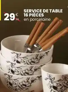 Stokomani Service de table offre