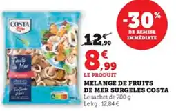 U Express Melange de fruits de mer surgeles costa offre