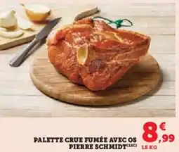 U Express Palette crue fumée avec os pierre schmidt offre