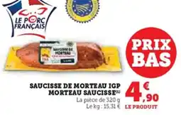 U Express Saucisse de morteau igp morteau saucisse offre
