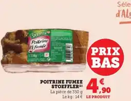 U Express Poitrine fumee stoeffler offre