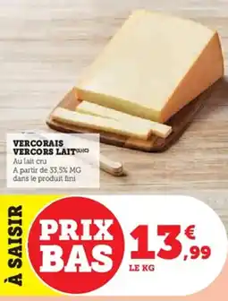 U Express Vercorais vercors lait offre