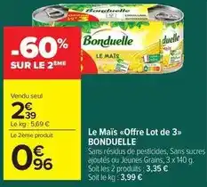Carrefour Bouquet clara au rayon fleurs coupées offre