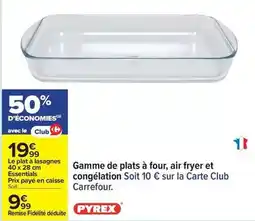 Carrefour Carrefour - gamme de plats à four, air fryer et essentials offre