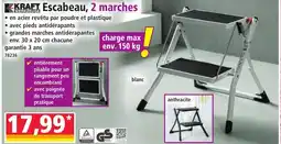 Norma Escabeau 2 marches offre