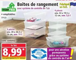 Norma Boîtes de rangement offre