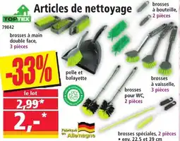 Norma Articles de nettoyage offre