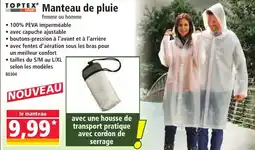 Norma Manteau de pluie offre