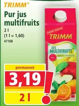 Norma Pur jus multifruits offre