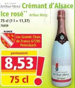 Norma Crémant d'alsace d'alsace ice rosé offre