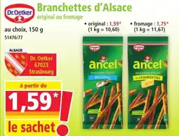 Norma Branchettes d'alsace offre