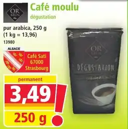 Norma Café moulu offre
