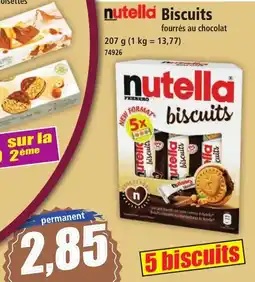 Norma Nutella biscuits offre