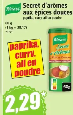 Norma Secret d'arômes aux épices douces offre