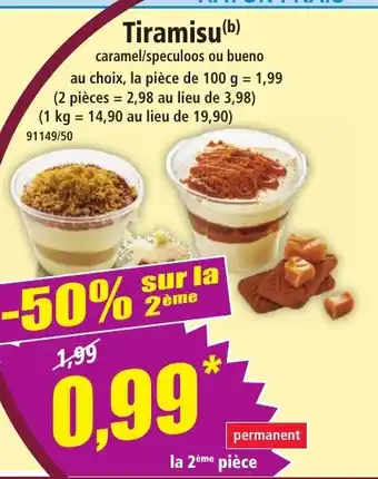 Norma Tiramisu offre