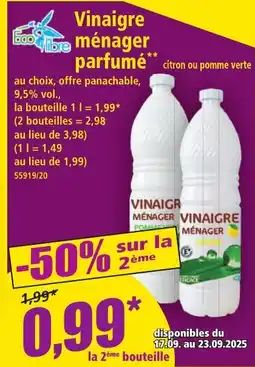 Norma Vinaigre ménager parfumé offre