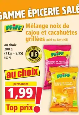 Norma Mélange noix de cajou et cacahuètes grillées offre