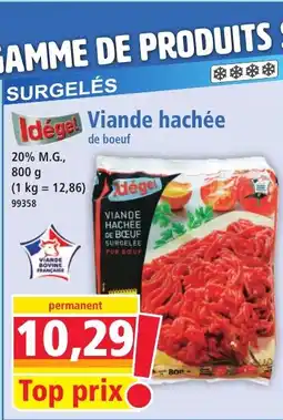 Norma Idége! viande hachée offre