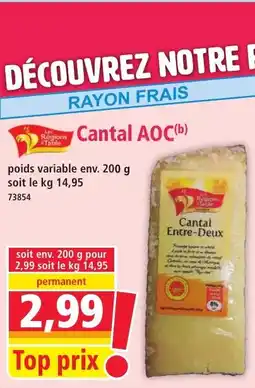Norma Cantal aoc offre