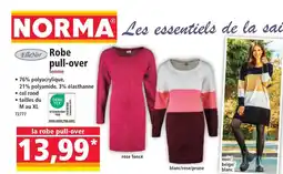 Norma Elle nor robe pull-over offre