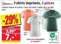 Norma Vasminella t-shirts imprimés offre