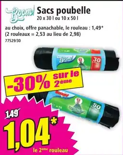 Norma Sacs poubelle offre