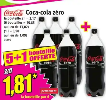Norma Coca-cola zéro offre